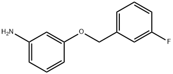 3-(3-FLUORO-BENZYLOXY)-PHENYLAMINE 结构式