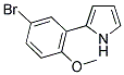 2-(5-BROMO-2-METHOXYPHENYL)PYRROLE 结构式