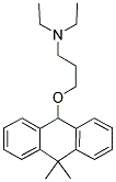 [3-(10,10-DIMETHYL-9,10-DIHYDRO-ANTHRACEN-9-YLOXY)-PROPYL]-DIETHYL-AMINE 结构式