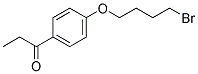 1-[4-(4-BROMO-BUTOXY)-PHENYL]-PROPAN-1-ONE 结构式