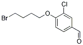 4-(4-BROMO-BUTOXY)-3-CHLORO-BENZALDEHYDE 结构式