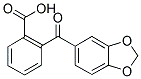 2-[3,4-(METHYLENEDIOXY)BENZOYL]BENZOIC ACID 结构式