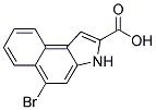 5-Bromo-3H-benzo[e]indole-2-carboxylic acid 结构式