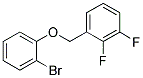 2-Bromophenyl-(2,3-difluorobenzyl)ether 结构式