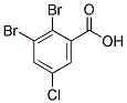 5-CHLORO-2,3-DIBROMOBENZOIC ACID 结构式