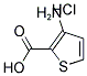 3-AMINOTHIOPHENE-3-CARBOXYLIC ACID 结构式