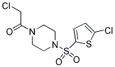 1-(CHLOROACETYL)-4-[(5-CHLOROTHIEN-2-YL)SULFONYL]PIPERAZINE 结构式