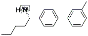 (1S)-1-[4-(3-Methylphenyl)phenyl]pentylamine 结构式
