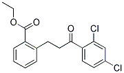 3-(2-CARBOETHOXYPHENYL)-2',4'-DICHLOROPROPIOPHENONE 结构式