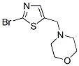 2-BROMO-5-(MORPHOLIN-4-YL)METHYL-THIAZOLE 结构式