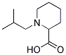 1-ISOBUTYLPIPERIDINE-2-CARBOXYLIC ACID 结构式