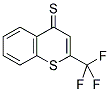 2-TRIFLUOROMETHYL-4H-THIOCHROMENE-4-THIONE 结构式