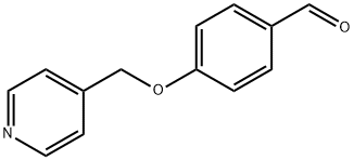 4-[(吡啶-4-基)甲氧基]苯甲醛 结构式