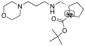 (S)-1-BOC-2-([(MORPHOLIN-4-YLPROPYL)-AMINO]-METHYL)-PYRROLIDINE 结构式