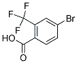 4-BROMO-2-(TRIFLUOROMETHYL) BENZOIC ACID 结构式