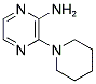 2-AMINO-3-PIPERIDIN-1-YLPYRAZINE 结构式