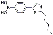 4-(5-Pentylthien-2-yl)benzeneboronic acid 结构式
