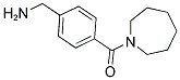 1-[4-(AZEPAN-1-YLCARBONYL)PHENYL]METHANAMINE 结构式