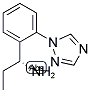 (1R)-1-(2-(1,2,4-TRIAZOLYL)PHENYL)PROPYLAMINE 结构式