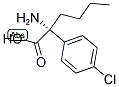 (2R)-2-AMINO-2-(4-CHLOROPHENYL)HEXANOIC ACID 结构式