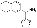5,6,7,8-四氢萘-2-基(噻吩-2-基)甲胺 结构式