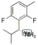 (1R)-1-(2,6-Difluoro-3-methylphenyl)-2-methylpropylamine 结构式