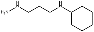 CYCLOHEXYL-(3-HYDRAZINO-PROPYL)-AMINE 结构式