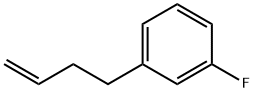 4-(3-FLUOROPHENYL)-1-BUTENE 结构式
