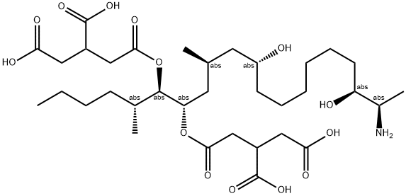 烟曲霉毒素 B3 结构式