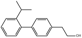 4-(2-ISOPROPYLPHENYL)PHENETHYL ALCOHOL 结构式
