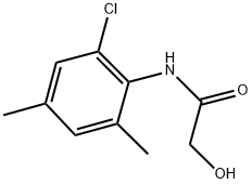 N-(2-CHLORO-4,6-DIMETHYLPHENYL)-2-HYDROXYACETAMIDE 结构式