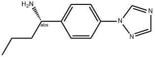 (1S)-1-(4-(1,2,4-TRIAZOLYL)PHENYL)BUTYLAMINE 结构式