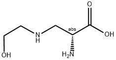 BETA-N-ETHANOLAMINO-D-ALA 结构式