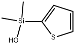 DIMETHYL(2-THIENYL)SILANOL 结构式