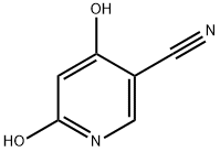 4,6-DIHYDROXYNICOTINONITRILE 结构式