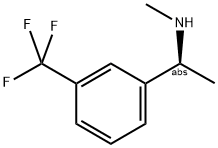 (S)-N-METHYL-1-[3-(TRIFLUOROMETHYL)PHENYL]ETHYLAMINE 结构式