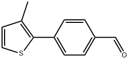 4-(3-METHYL-2-THIENYL)BENZALDEHYDE 结构式