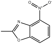 2-METHYL-4-NITRO-1,3-BENZOXAZOLE 结构式