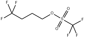 4,4,4-TRIFLUOROBUTYL TRIFLUOROMETHANESULFONATE 结构式