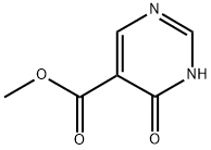 METHYL 6-OXO-1,6-DIHYDROPYRIMIDINE-5-CARBOXYLATE 结构式