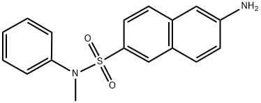 2-NAPHTHYLAMINE-6-SULFONYL-N-METHYLANILINE 结构式