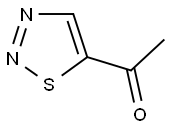 1-[1,2,3]THIADIAZOL-5-YL-ETHANONE 结构式