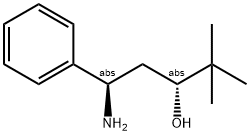 (1R,3R)-1-AMINO-4,4-DIMETHYL-1-PHENYLPENTAN-3-OL 结构式