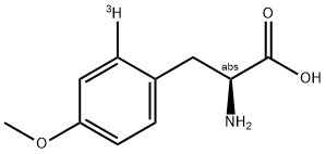 O-METHYL-L-TYROSINE, [RING-3H]- 结构式