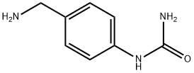 N-[4-(AMINOMETHYL)PHENYL]UREA 结构式