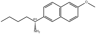 (1R)-1-(6-METHOXY(2-NAPHTHYL))PENTYLAMINE 结构式