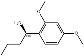 (1R)-1-(2,4-DIMETHOXYPHENYL)BUTYLAMINE 结构式