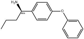 (1R)-1-(4-PHENOXYPHENYL)BUTYLAMINE 结构式