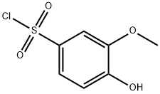 4-羟基-3-甲氧基苯磺酰氯 结构式