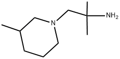 1,1-DIMETHYL-2-(3-METHYL-PIPERIDIN-1-YL)-ETHYLAMINE 结构式